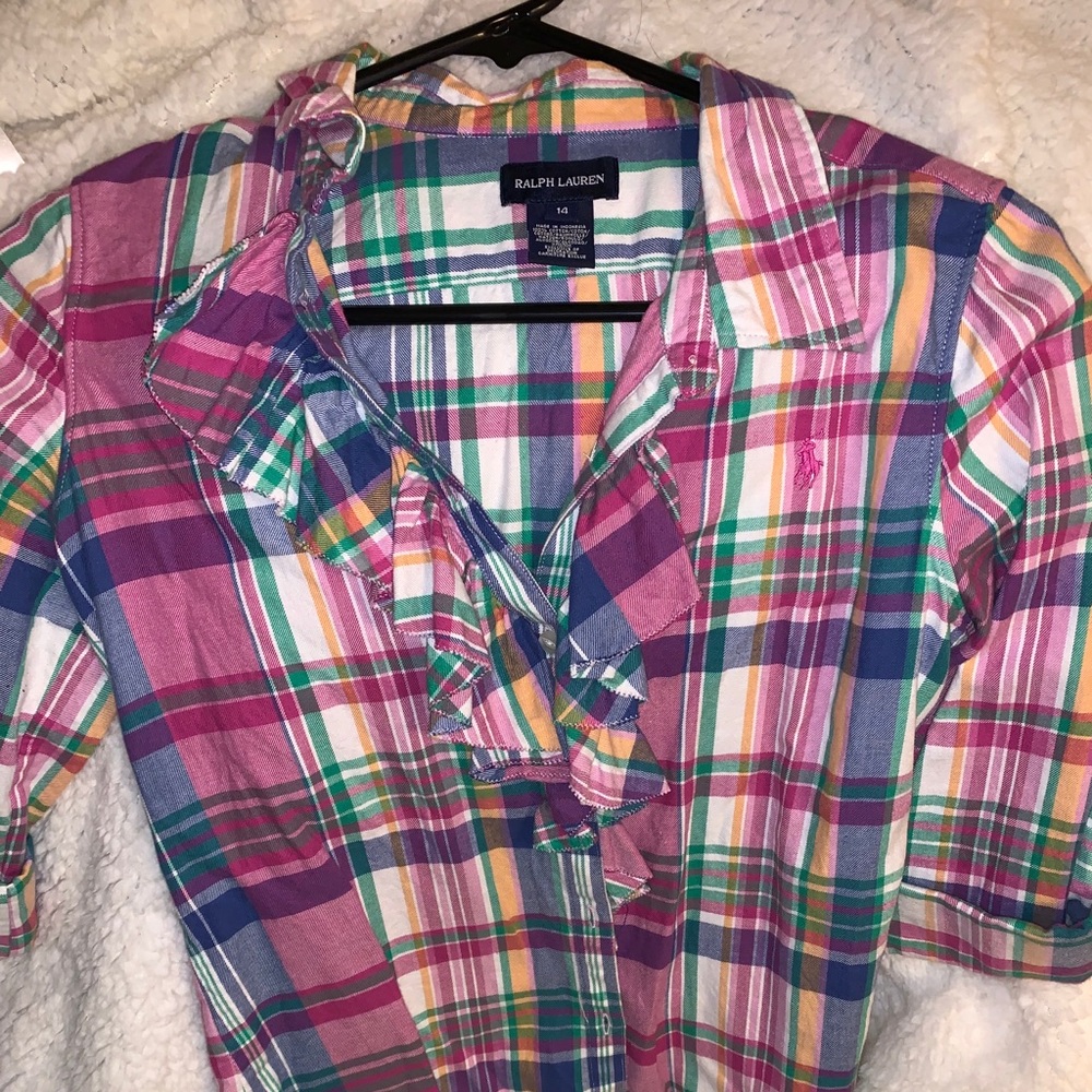Ralph Lauren Button Down Flannel